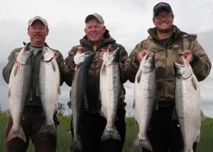 Kenai River Silver Salmon Fishing